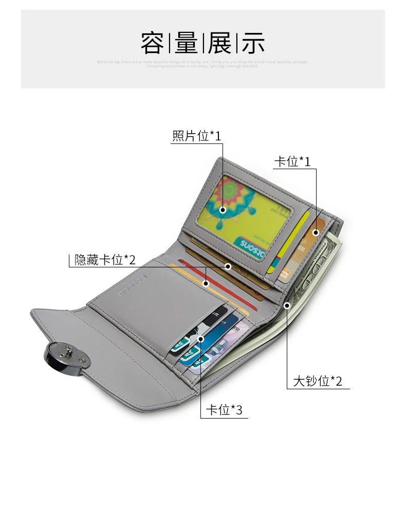 Doodoo женский кожаный кошелек-клатч дамская сумочка с коротким ремешком сумка тонкий мини-кошелек женский маленький клатч женский кошелек держатель для монет
