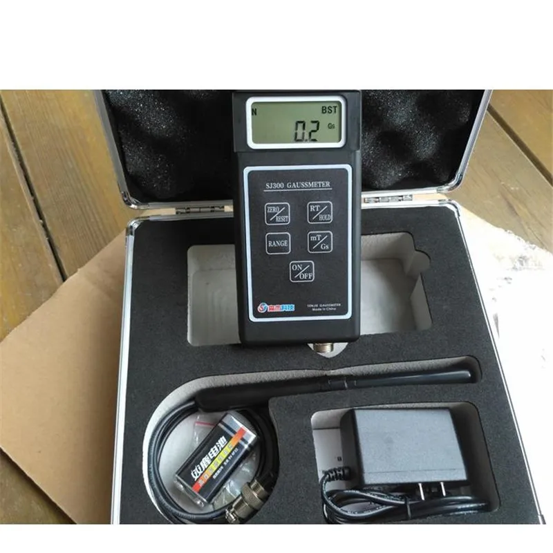 SJ300 измеритель остаточного магнитного замера высокоточный полей Tesla пикового