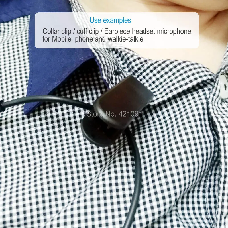 Зарядный кабель для мобильного телефона с фиксированным зажимом рация наушник