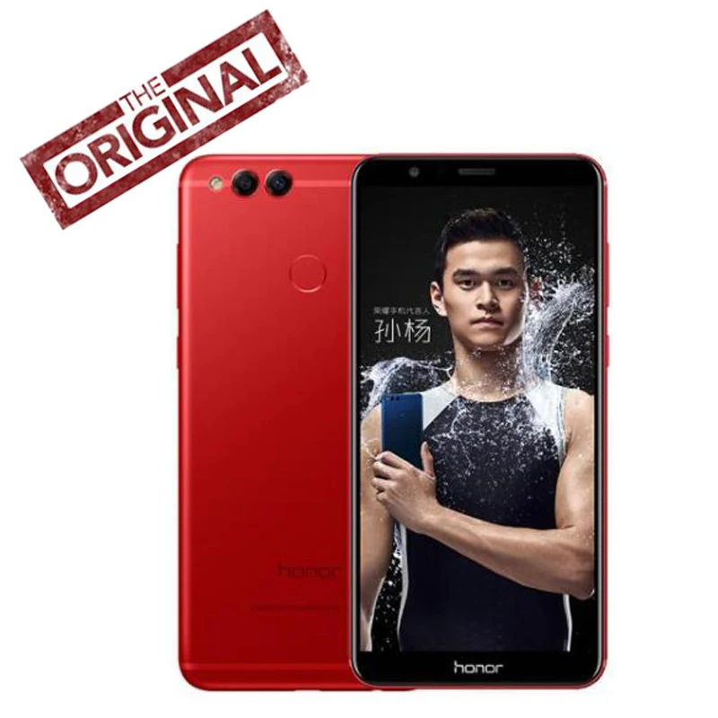 Новый оригинальный huawei Honor 7X мобильный телефон Octa Core 4 г оперативная память 64