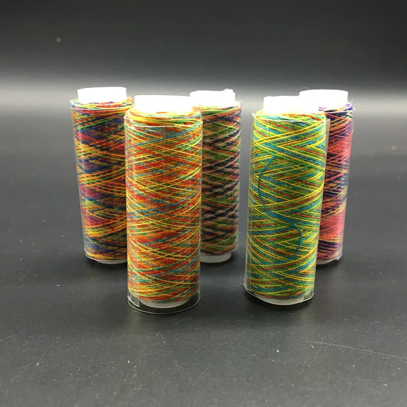 5 шт. Набор радужных ниток для шитья рукоделия|embroidery supplies|quilting suppliesthread sewing |