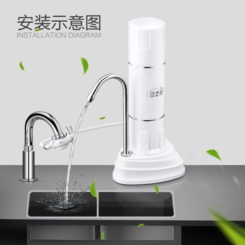 Кран Очиститель Воды Бытовой Прямой Питьевой Кухонный Стол Фильтр|tap filter|faucet water