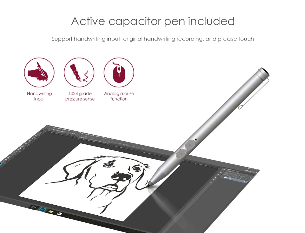 PIPO X12 Мини ПК Windows10 Cherry Trail Z8350 Intel HD ROM WiFi 1000 Мбит/с BT4.0 поддержка 4K | Компьютеры и офис