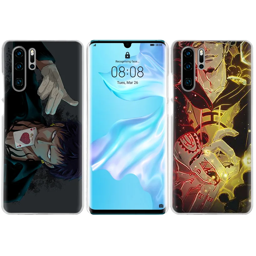 Цельный чехол D Luffy для huawei P20 P Smart Z Plus P30 P10 P9 P8 mate 10 20 lite Pro жесткий чехол для телефона с аниме