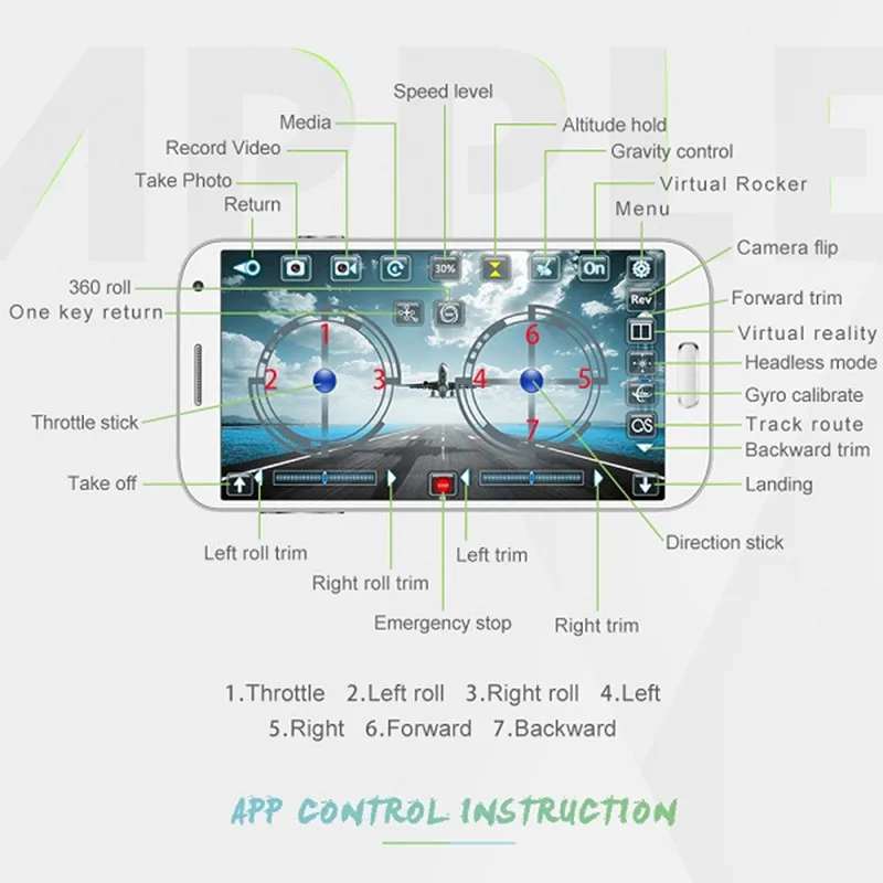 Flytec RC130WH 2 4G 4CH мини складной Дрон с HD камерой Wi Fi передачей яблочный