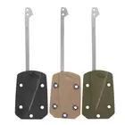 Практичное рыболовное снаряжение, инструмент, многофункциональные EDC гаджеты для выживания с K-пластиной, оболочка из нержавеющей стали, рыбочистка, гарпун