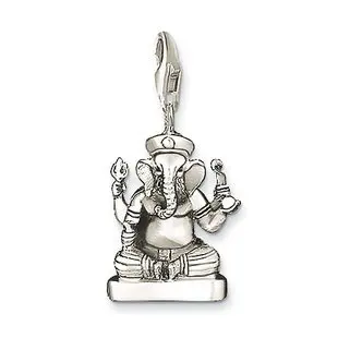 Free shipping! 925 silver necklace bracelet Charm pendant Ganesha charm lobster clasp TSPD18356 30/lot|necklace omega|necklacnecklace white |