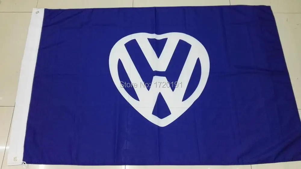 

Vw I Love Flag 5Ft X 3Ft Beetle Camper Van Bugjam Festival Banner I Volkswagen.