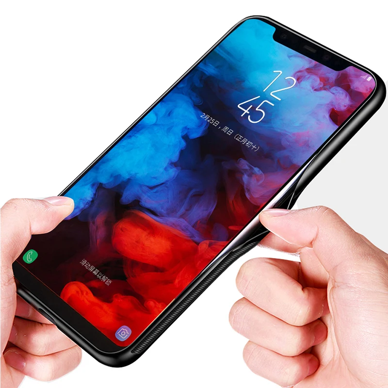 Чехол для телефона, стеклянная крышка, силиконовый бампер для Xiaomi Pocophone F1 Poco PocophoneF1 PocoF1 6 64/128 GB Xiomi, защитный маленький чехол