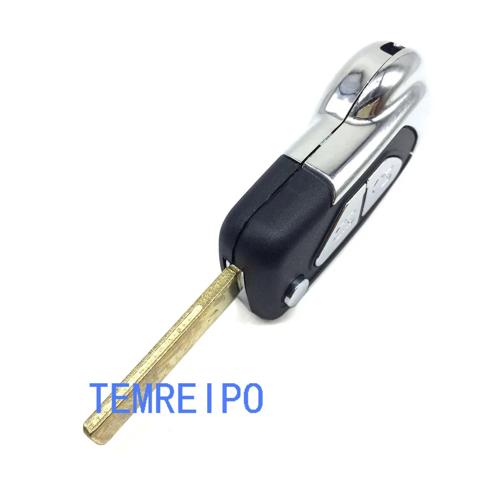 Складной сменный Автомобильный ключ раскладушка для Citroen C1 C2 C3 C4 C5 C6 корпус ключа