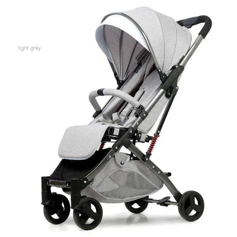 black frame grey 5,8 Кг, светильник для детской коляски, легкий портативный светильник для путешествий, детская коляска с зонтиком - Цвет: black frame grey