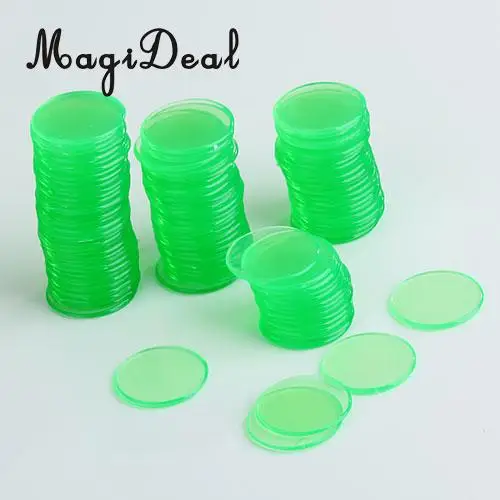 MagiDeal 400Pcs PRO 4 Colors Count Bingo Chips Markers for Family Party Carnival Hot Selling Entertainment Game Accessory | Спорт и