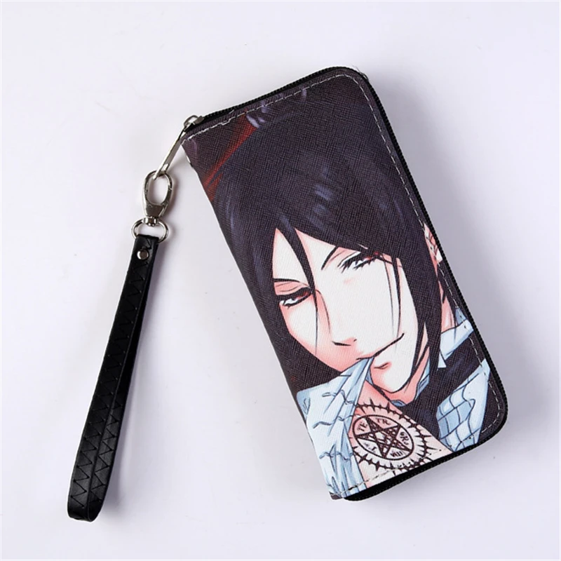 30 Аниме мультфильм pu кошелек Сейлор Мун одна деталь Danganronpa Пикачу карты Captor My Hero Academy держатели портмоне на Молнии Сумочка - Цвет: 30