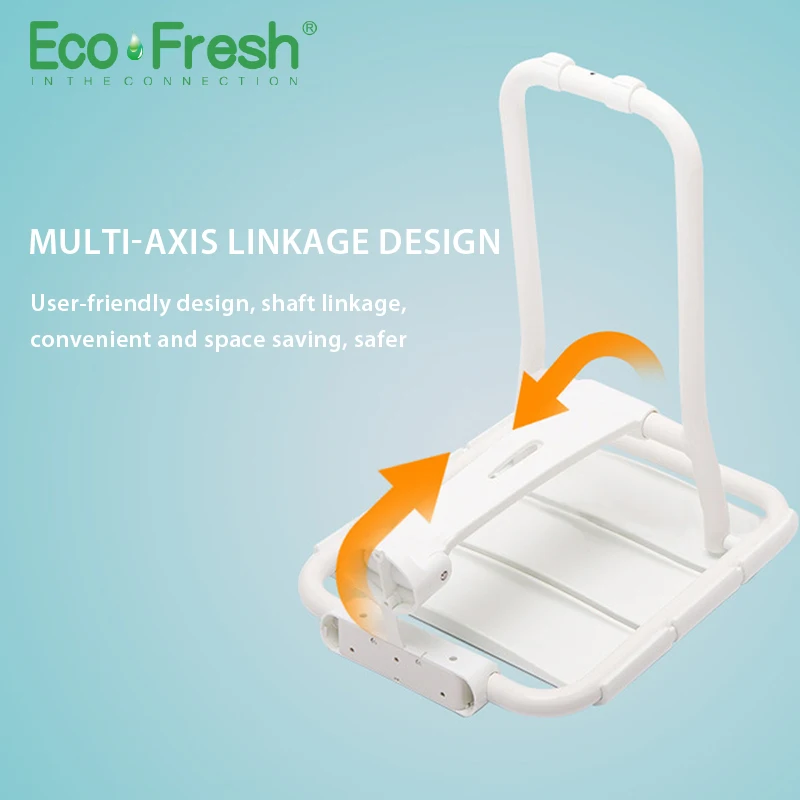 wall mounted shower seat shower folding seat for elderly toilet bath stool bathroom bench cadeira for seniors and elders free global shipping