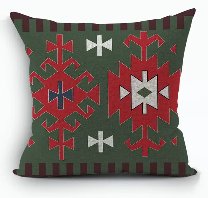 Элегантный чехол для подушки с Северными мотивами килим альмофада Бохо