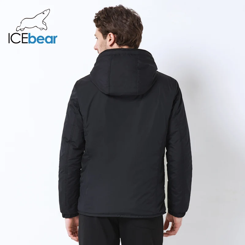 ICEbear2019 Новые мужские куртки в дважды носить ветрозащитная теплая куртка высокого