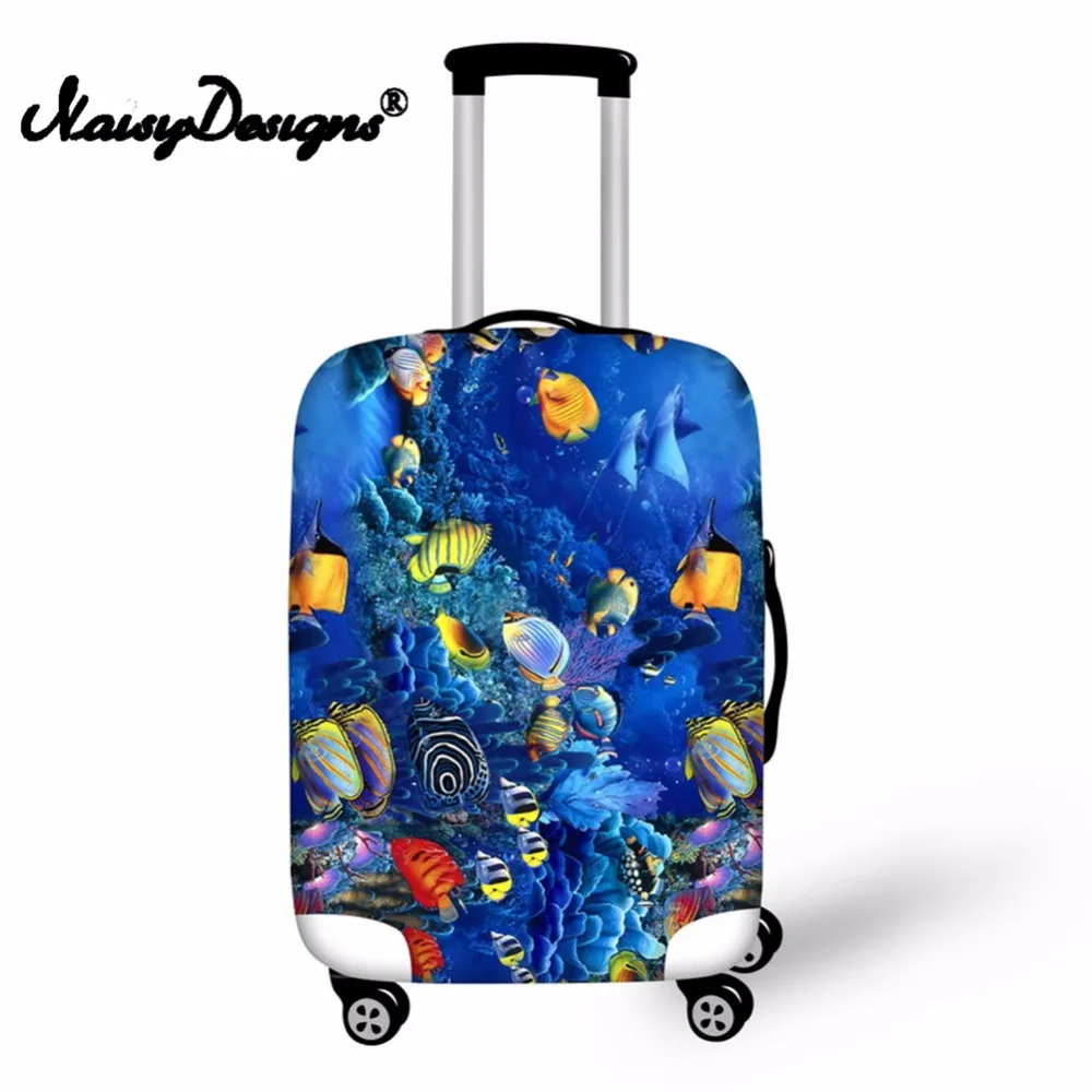 

Noisydesigns Submarine Fish Elastic Fashion Protective Cover Dust-proof Anti-scratch PortableTrunk Apply to Case Cover for S/M/L