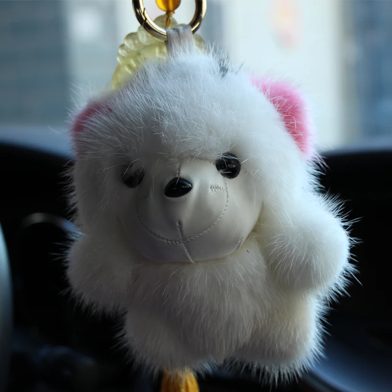 2018 сумка украшения меховая кукла новая ручная работа 100% натуральный мех норки