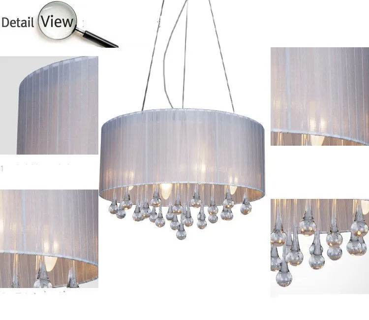 Современные маленькие модные хрустальные люстры светильник для украшения дома