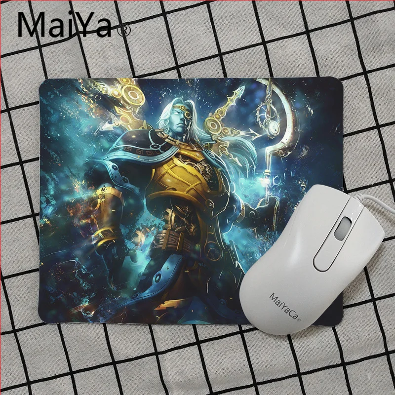Maiya одежда высшего качества игры Smite красивые коврик для мышки в стиле аниме Лидер продаж подставка под руку мышь - Цвет: No Lock Edge25x29cm