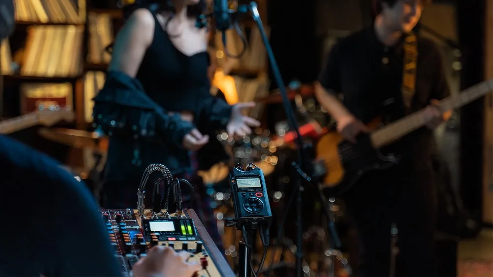 Модернизированный TASCAM DR40X DR-40X Универсальный четырехтрековый цифровой аудио рекордер ручка интервью рекордер USB mic WAV/BWF линейный PCM& MP3