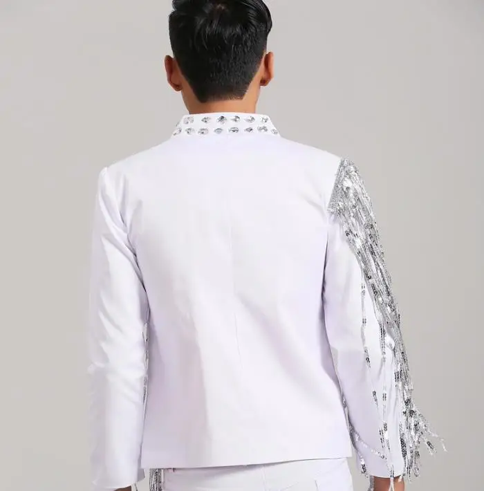 Мужской блейзер с кисточками новейший дизайнерский пиджак мужской костюм homme terno