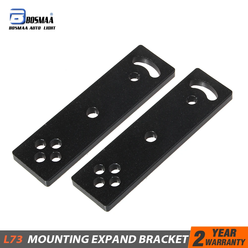 

Bosmaa L73 Universal Car Motorcycle LED Headlight Barcket Lamp Holder Clamp Fork Mount For DUCATI Harley-Davidson Kawasaki Ect
