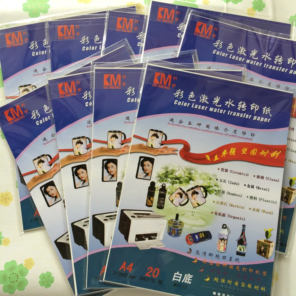 Для свечи металла ногтей искусства A4 размер (90 шт./лот) лазер белый цвет фона