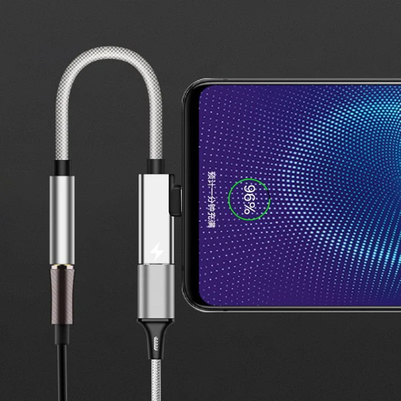 NOWAL USB Type C Audio Type-C to Jack 3.5mm Earphone Cable Phone Case For Xiaomi Mi 6 8 A1 A2 Mix 3 Capa |