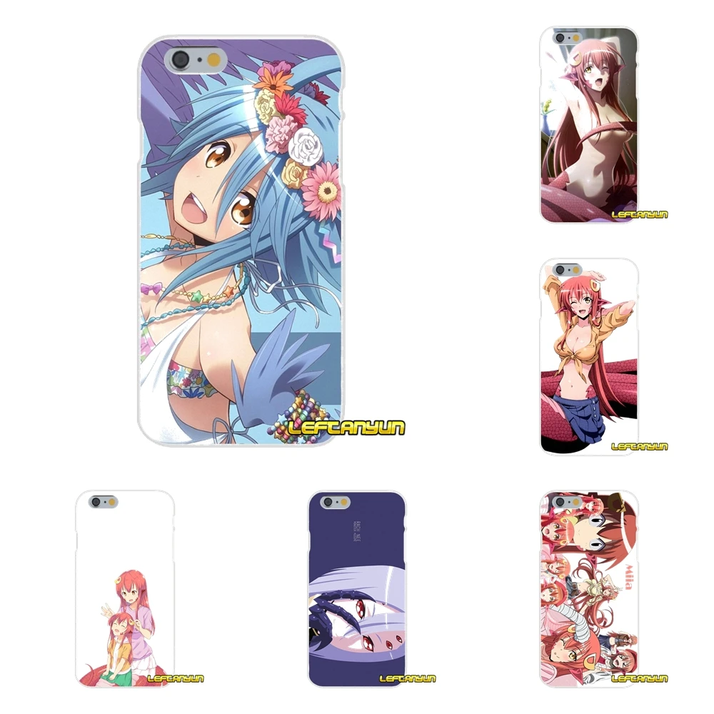 Прозрачный чехол из ТПУ для Samsung Galaxy S3 S4 S5 MINI S6 S7 edge S8 S9 Plus Note 2 3 4 5 8 anime Monster Musume no Iru