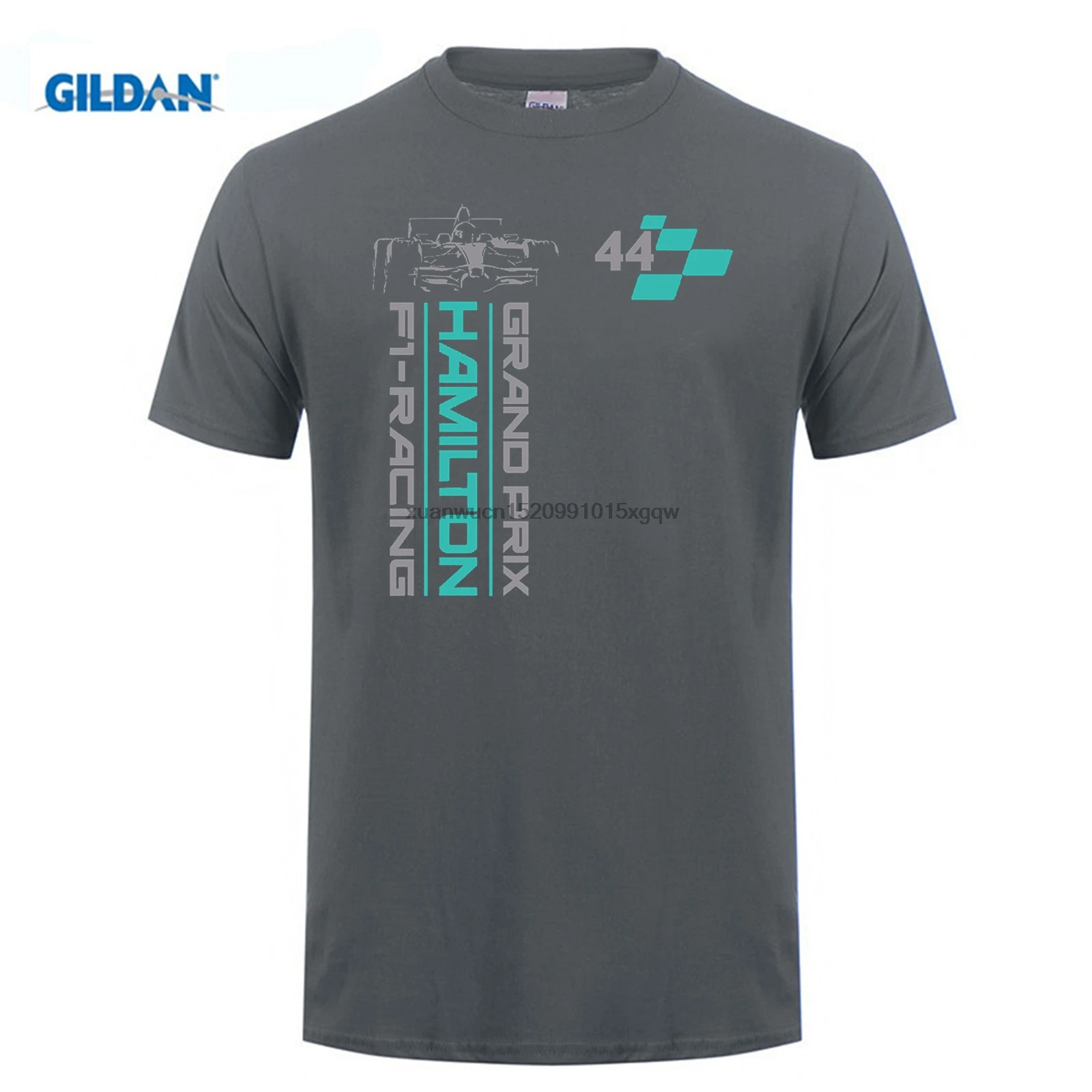 GILDAN бренд Летний стиль мужчины o образным вырезом с коротким рукавом Slim Fit T Shirt Lewis