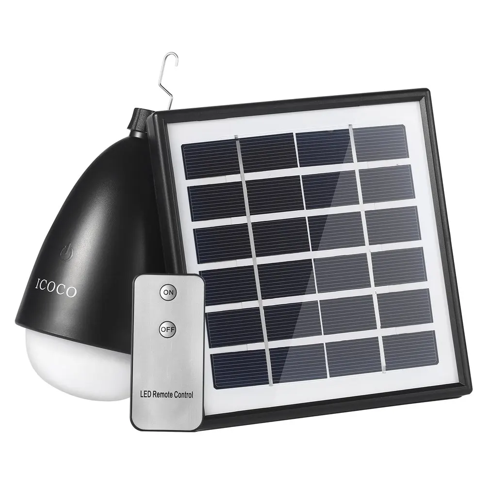 Portable Camping Led Light Solar Energy Bulb Lamp Environmental Over Charging Protection Adjustable Touching | Освещение