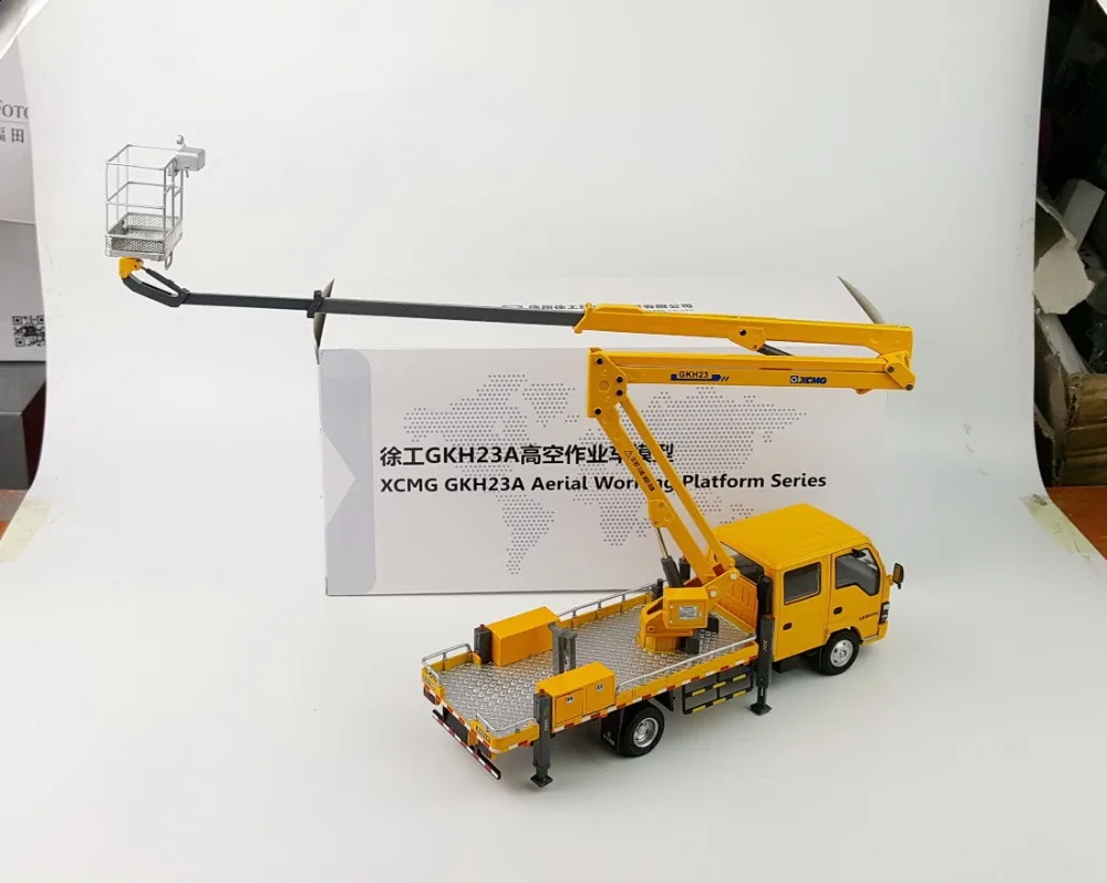 Коллекционная Игрушечная модель из сплава масштаб 1:50 XCMG GKH23A воздушная Рабочая