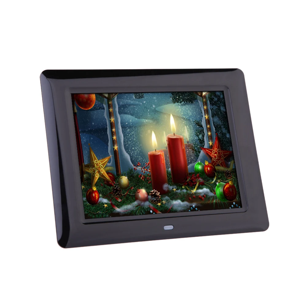 Цифровая фоторамка Andoer 8 дюймовая HD рамка для настольного ПК MP3 MP4 видеоплеер