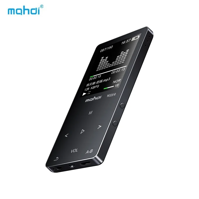 MP4 плеер Mahdi Bluetooth 8G 1 8 дюйма сенсорный HD экран с перезаряжаемой батареей поддержка