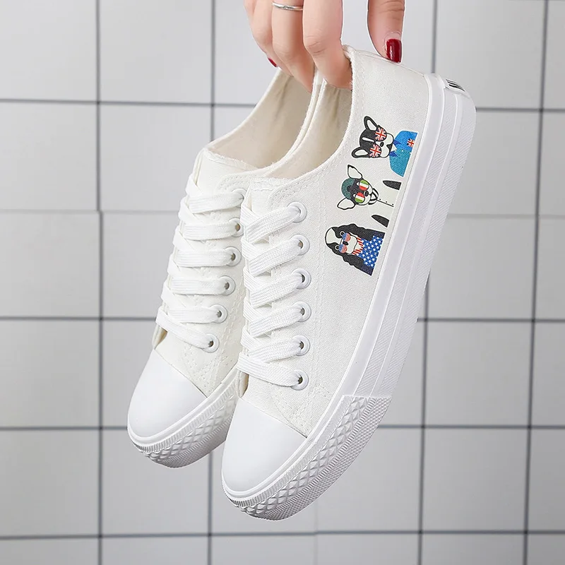 spring Autumn women shoes Small white luminous classic canvas back to the future sneakers for girl breathable woman flat | Спорт и