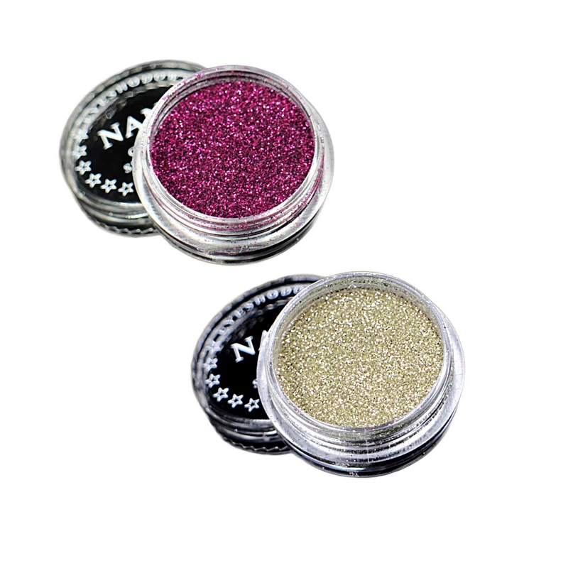 2pcs 1set 2/6 шт./компл. косметика для глаз для губ Уход за кожей лица макияж продолжительный блеск порошок монохромным принтом «глаза» для невесты с жемчужинами Порошковые блестки сияющая макияж - Цвет: 2pcs 1set