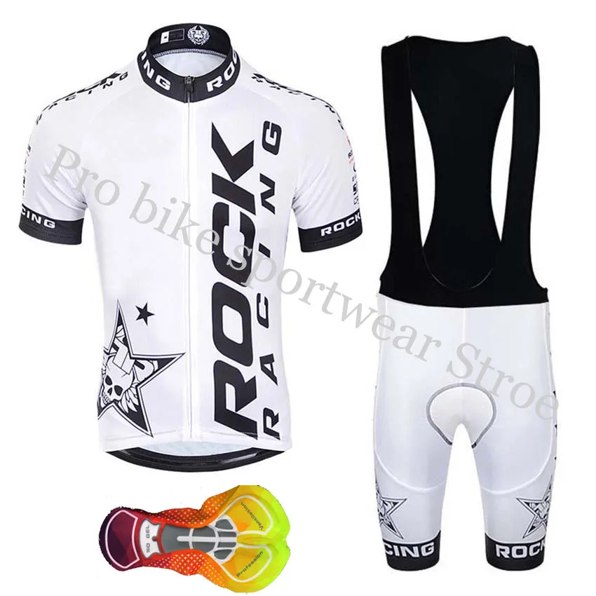 Cycling jersey set 9 Rock racing, новинка, футболка для велоспорта с коротким рукавом, комплект, летняя одежда для велоспорта, быстросохнущая одежда для велоспорта, Майо, Ropa ciclismo - Цвет: Cycling jersey set 9