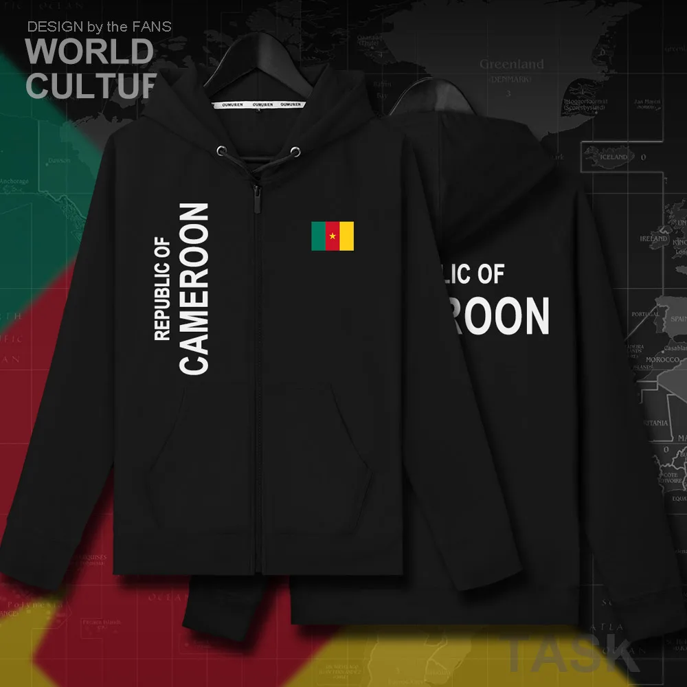 Камерун CMR Cameroun камерунские мужские флисовые толстовки зимние трикотажные