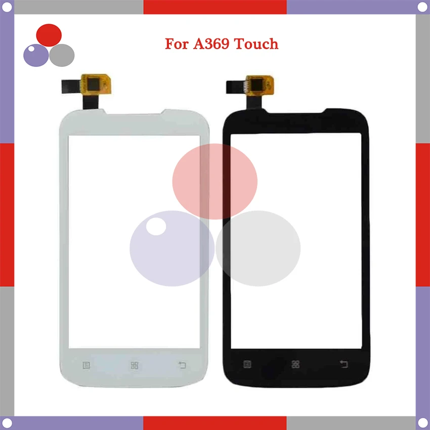 Сенсорный экран для Lenovo A369 A369i A 369 369i сенсорный дигитайзер внешнее стекло