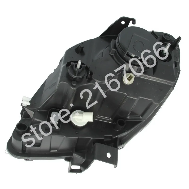 Фара правая для RENAULT KANGOO 2003 2004 2005 2006 2007 пассажирская сторона хром желтый боковой