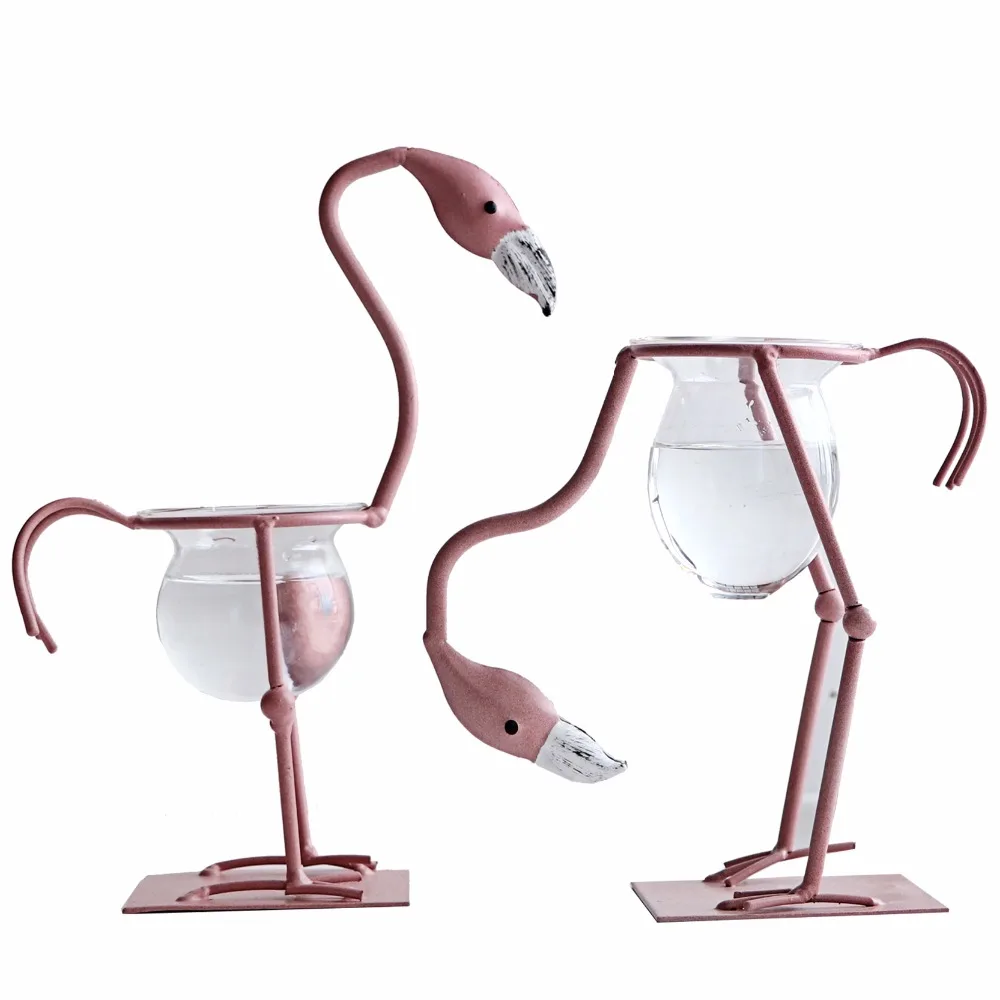 Фламинго гидропонный контейнер ins ветер творческие украшения для домашнего
