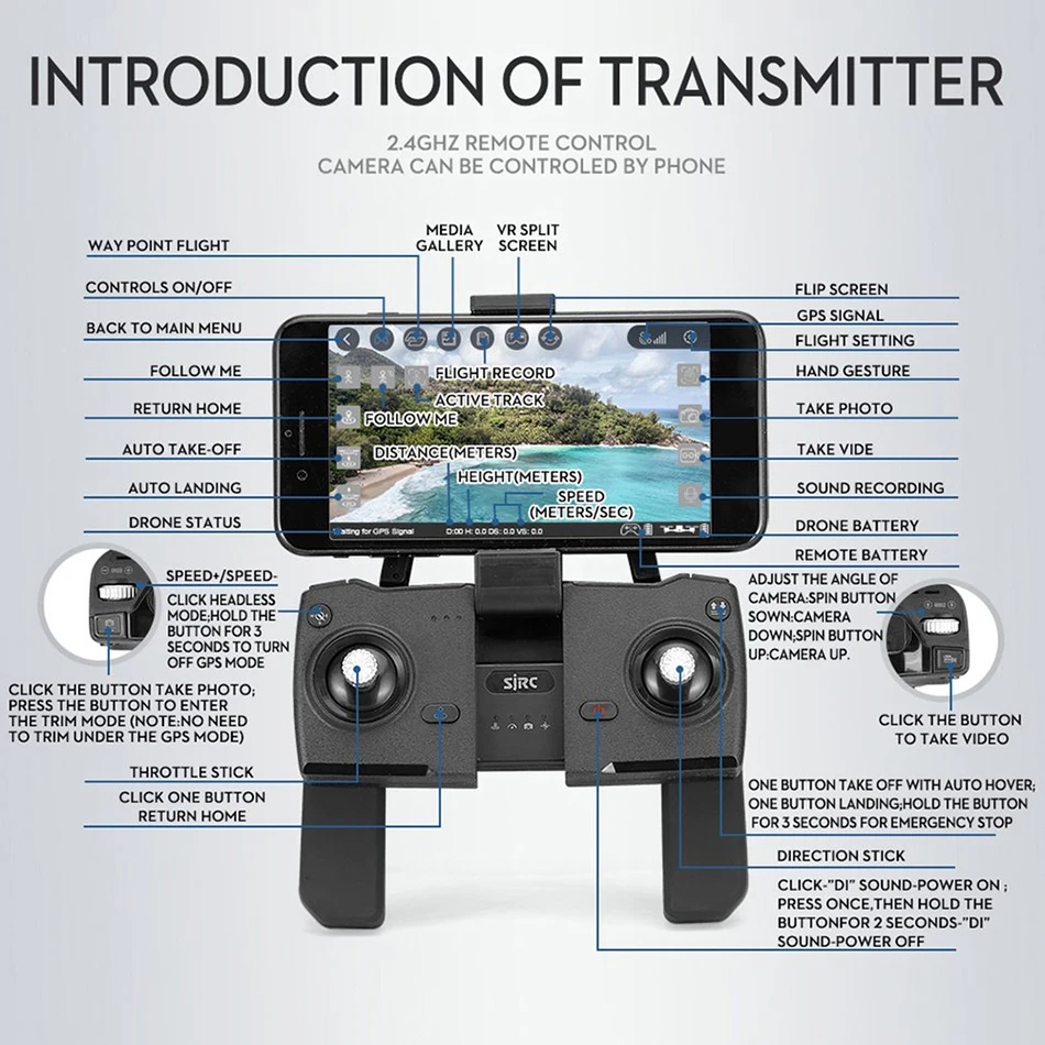 OTPRO F11 Z5 5,8G gps Дрон 1 км с видом от первого лица 25 минут с 2-оси Gimbal 1080P Камера RC Quadcopter RTF VS Xiaomi FIMI A3
