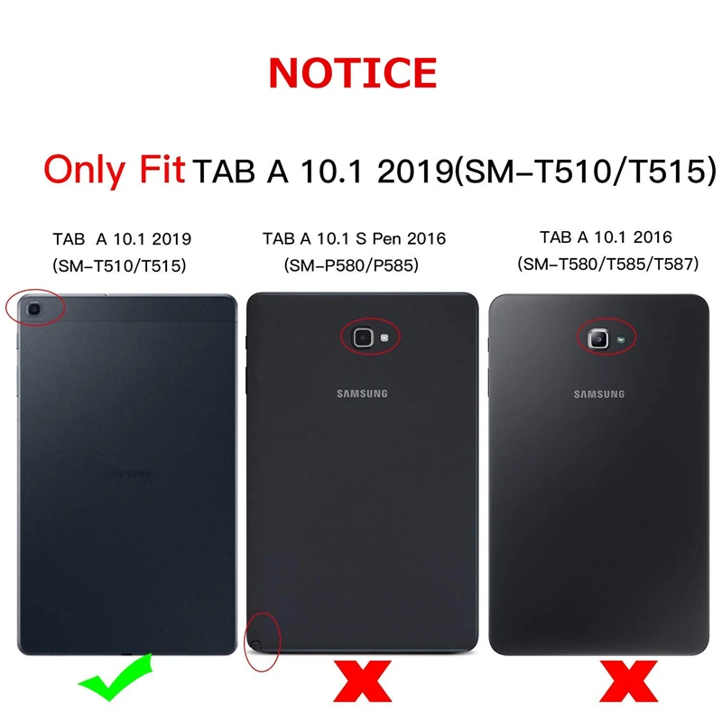 30 шт./лот для Samsung Galaxy Tab A 10 1 2019 ТПУ силиконовый чехол защитный T510 T515 | Компьютеры и