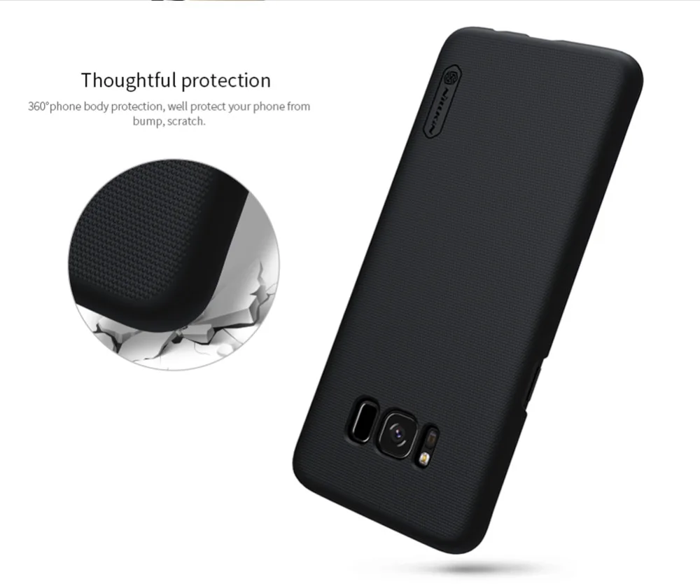 Чехол для s8 5 8 ''NILLKIN samsung galaxy чехол матовый твердый пластиковый на заднюю