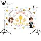 Allenjoy фон для фотосъемки Святого Причастия украшение вечерние детские фоны в горошек Фотофон