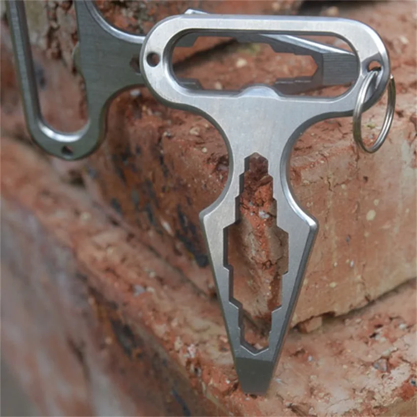 Карманный мини-ключ для самозащиты персональный Тактический гаечный ключ