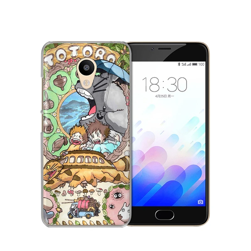 Для Meizu M3S M3 Note M5 M5S M5C M6 U10 U20 Pro 6 16th чехол для телефона МИЛЫЙ Тоторо унесенный в