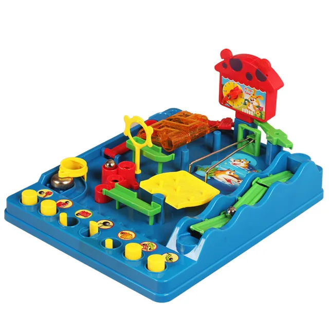 Настольная игра Монтессори для раннего развития лабиринт с прлексом головоломки