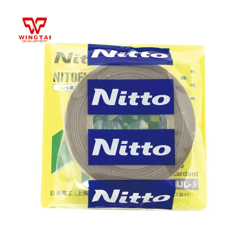 

Nitoflon PTFE Fiberglass Tape 973UL-S T0.13mm*W13mm*L10m 100pcs